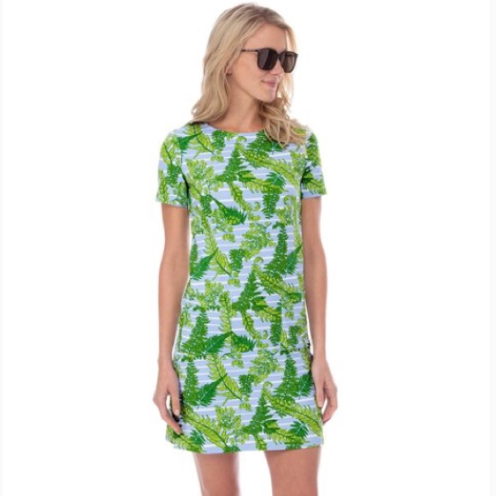 Persifor Carter Dress in Provence Palms Size S